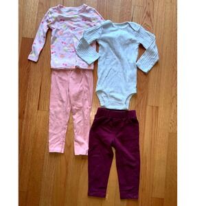 Baby‎ Girls 18M Carter's OshKosh Garanimals Outfits Bundle Tops Bottoms Clothes